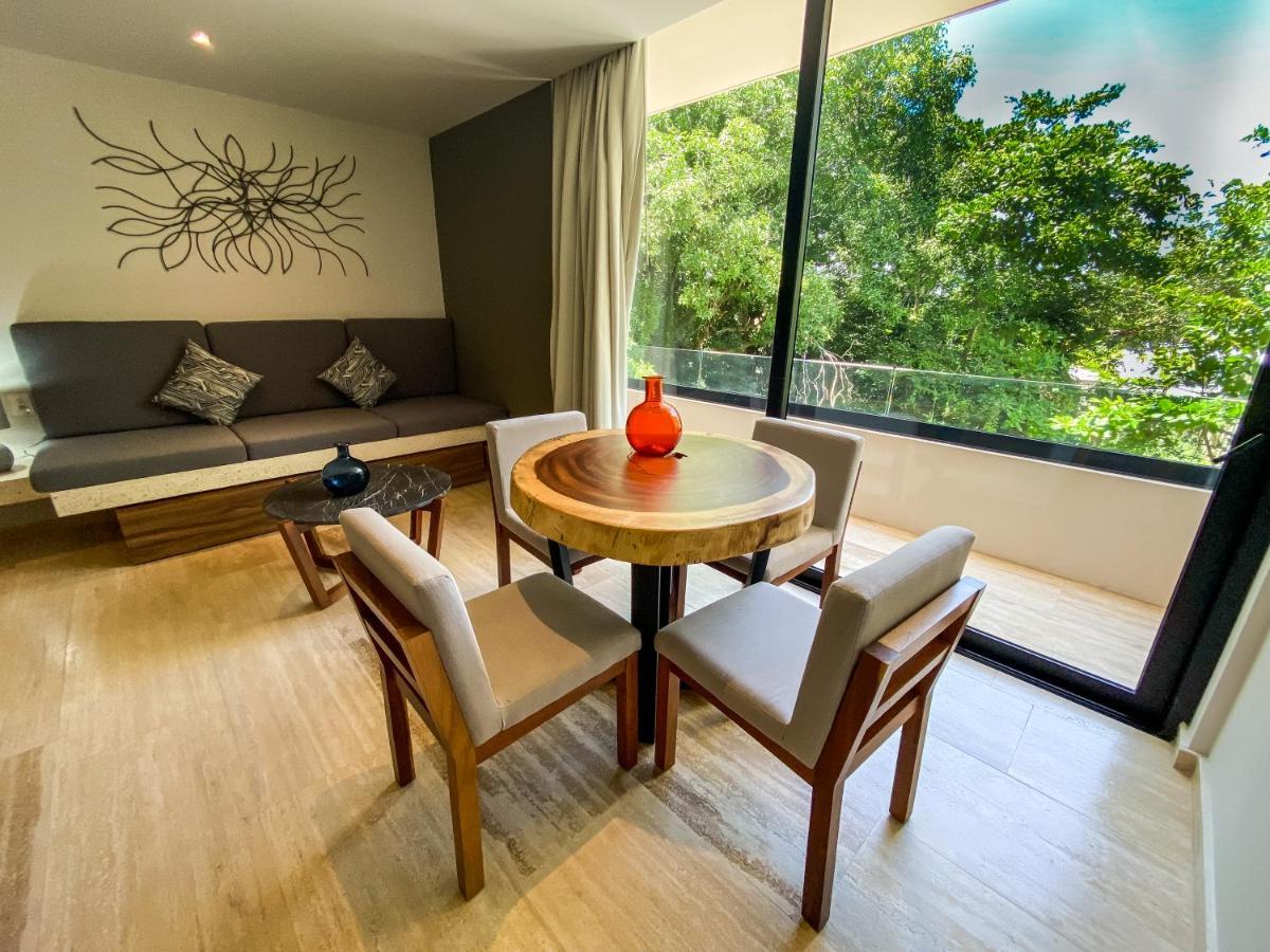 Big Studio At Kaab By The Beach With Roof Top Pool, Sauna And Jacuzzi Near Paseo Del Carmen Mall Playa del Carmen Exterior photo