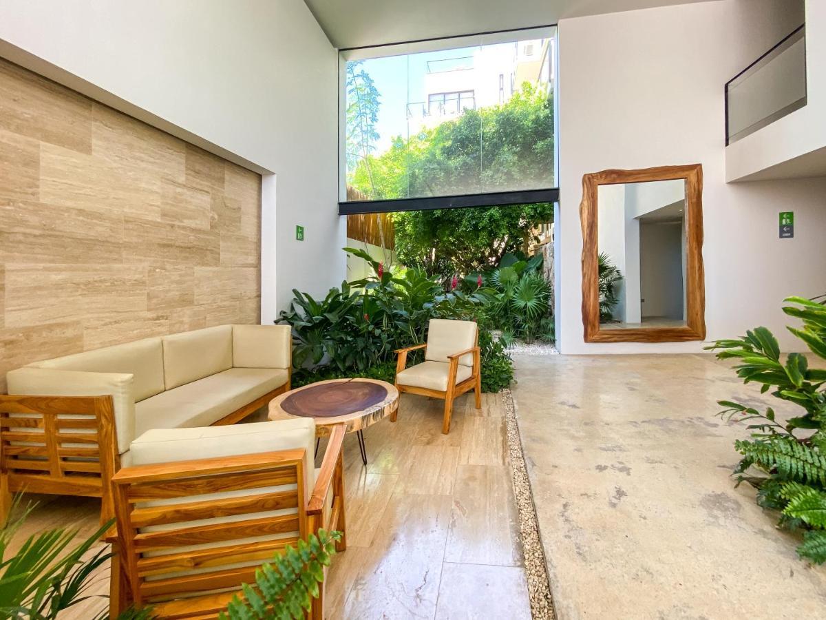 Big Studio At Kaab By The Beach With Roof Top Pool, Sauna And Jacuzzi Near Paseo Del Carmen Mall Playa del Carmen Exterior photo