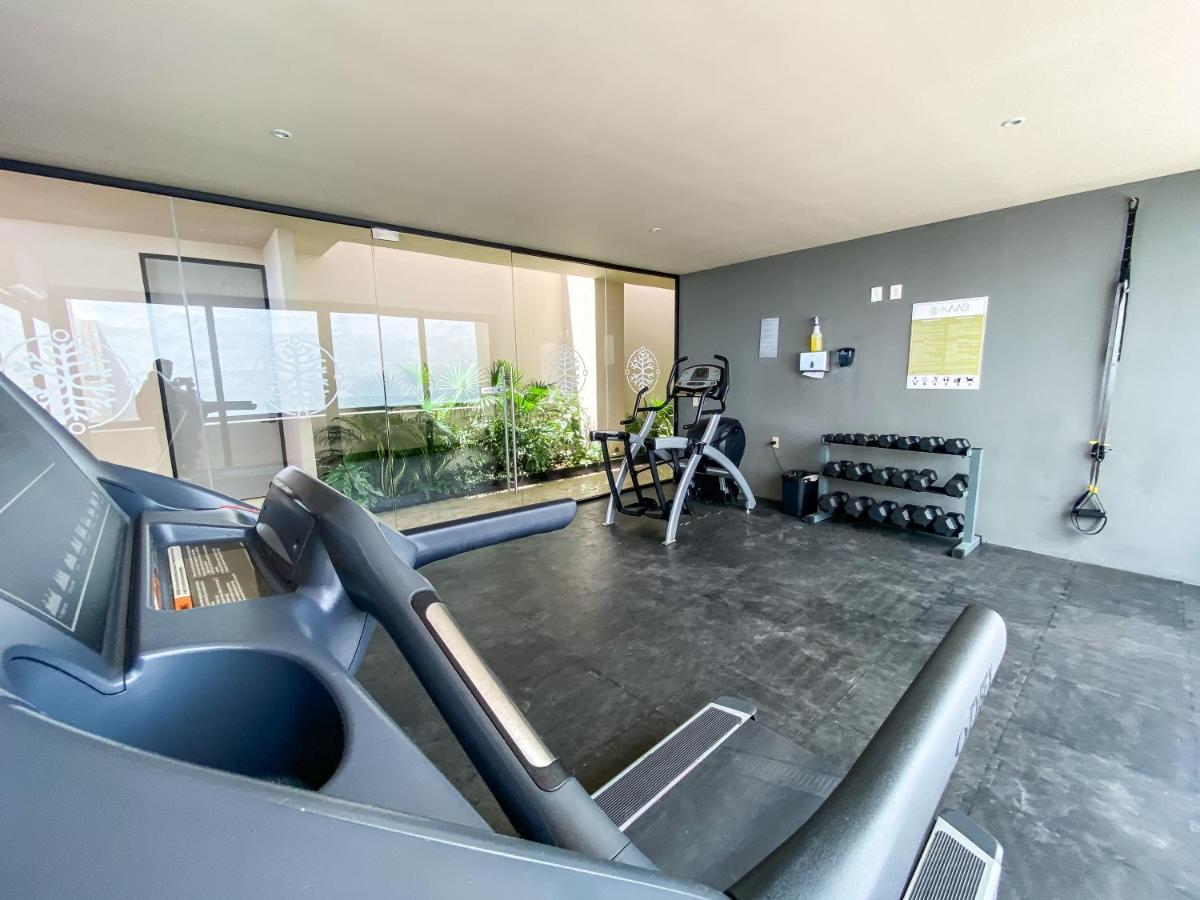 Big Studio At Kaab By The Beach With Roof Top Pool, Sauna And Jacuzzi Near Paseo Del Carmen Mall Playa del Carmen Exterior photo