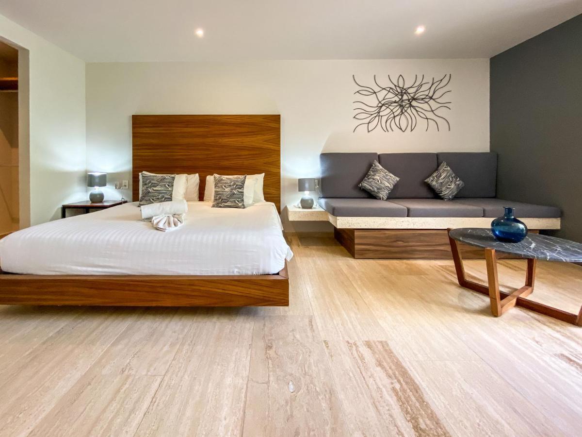 Big Studio At Kaab By The Beach With Roof Top Pool, Sauna And Jacuzzi Near Paseo Del Carmen Mall Playa del Carmen Exterior photo