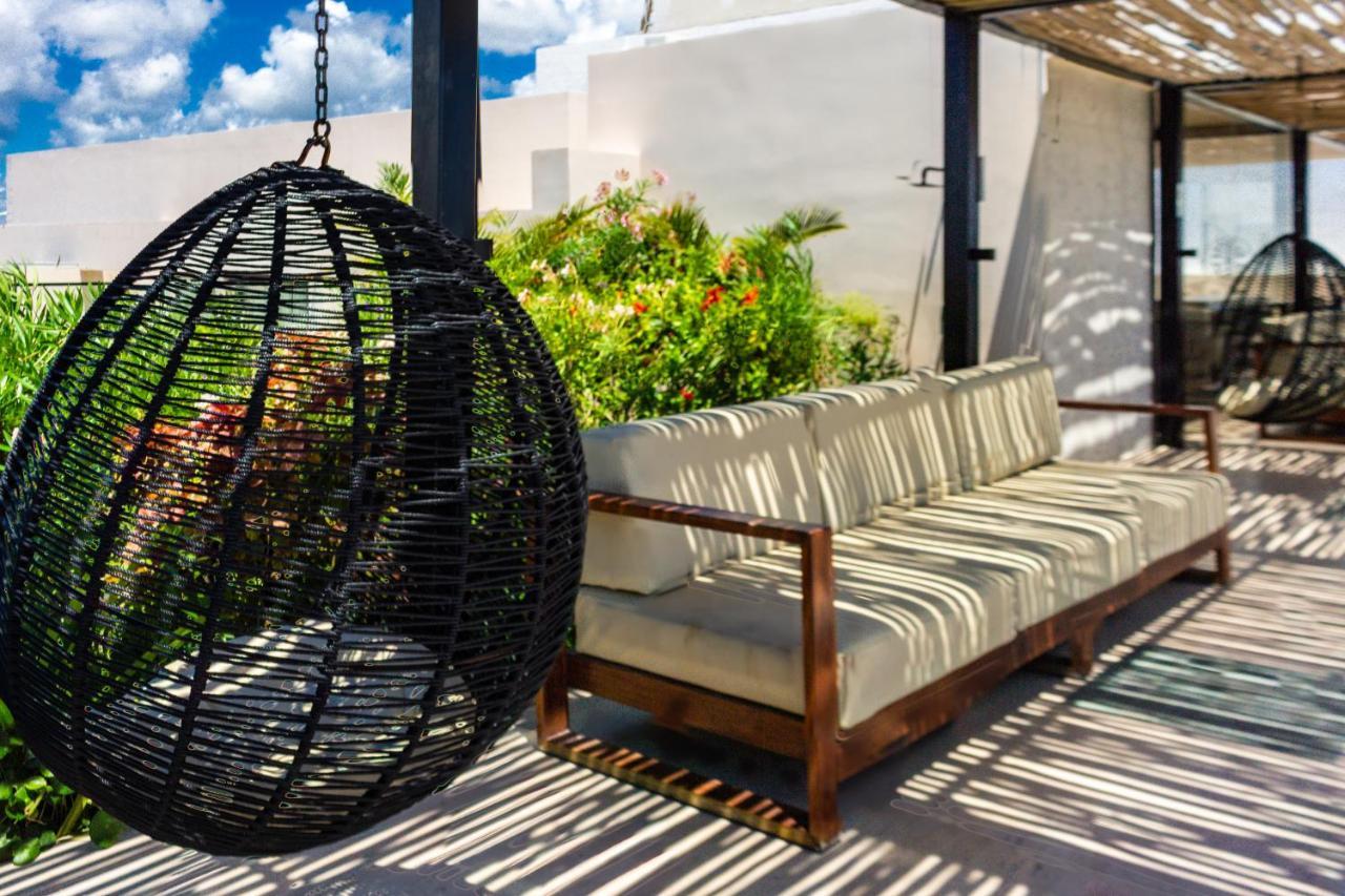 Big Studio At Kaab By The Beach With Roof Top Pool, Sauna And Jacuzzi Near Paseo Del Carmen Mall Playa del Carmen Exterior photo