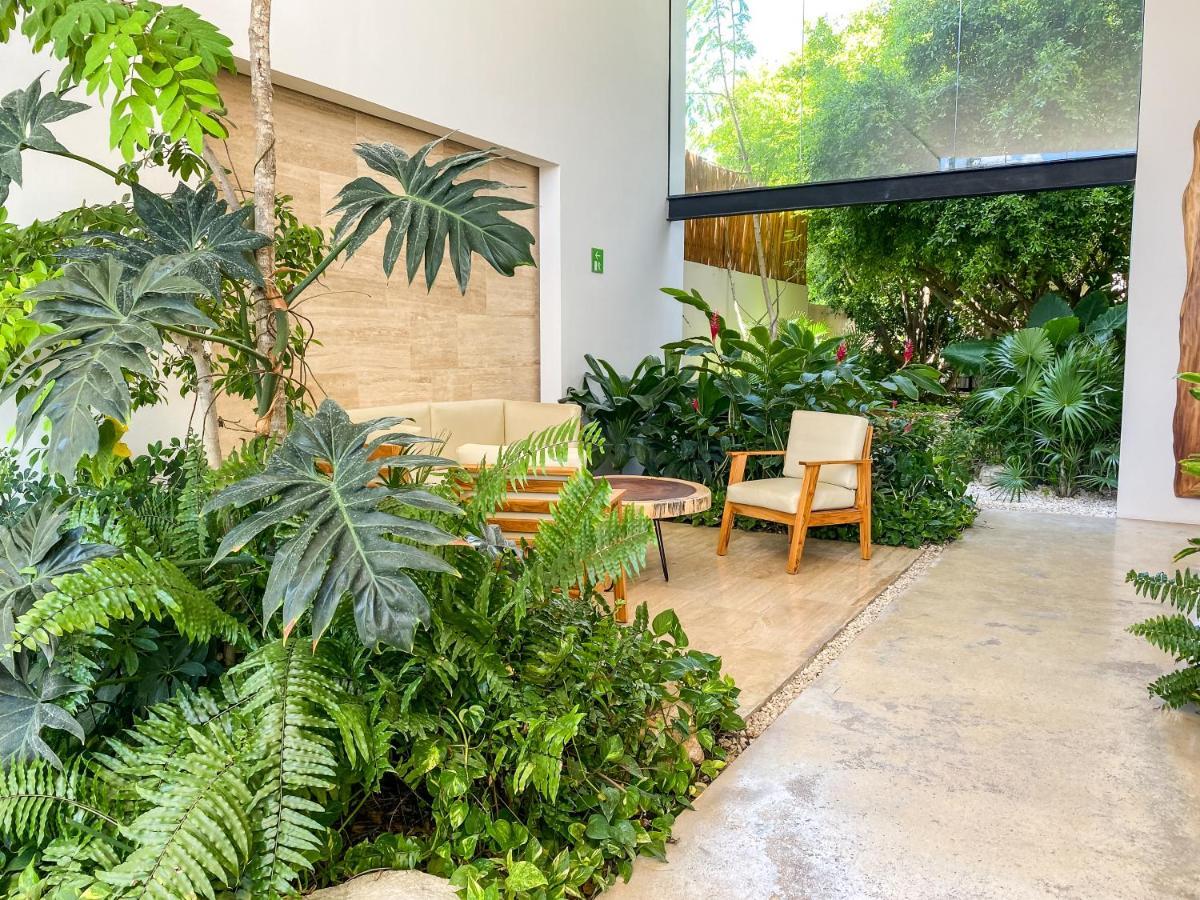 Big Studio At Kaab By The Beach With Roof Top Pool, Sauna And Jacuzzi Near Paseo Del Carmen Mall Playa del Carmen Exterior photo